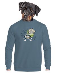 unisex mikina bez kapucne