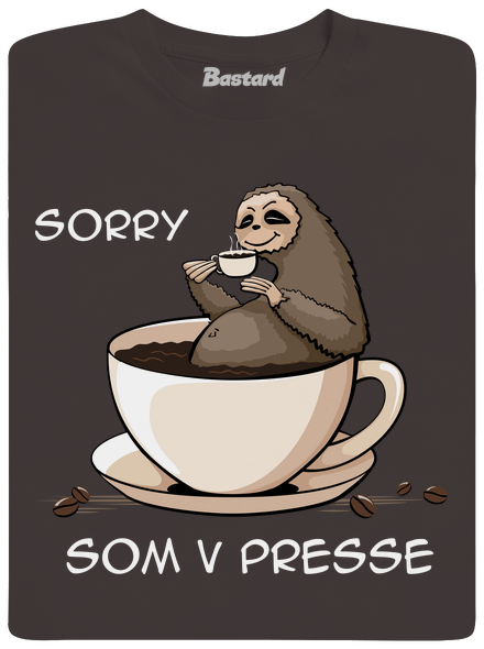 V presse pánske dlhý rukáv Bear Brown