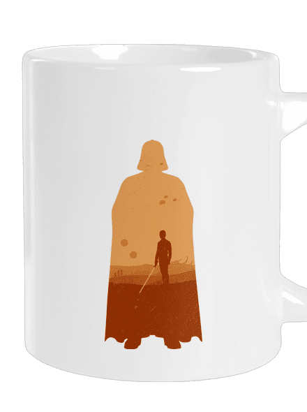 Skywalker veľký hrnček White