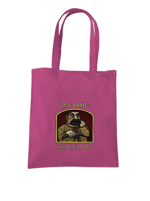 Zase práce? taška Fuchsia