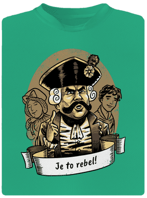 B14: S čerty nejsou žerty pánske športové tričko Mint Mal