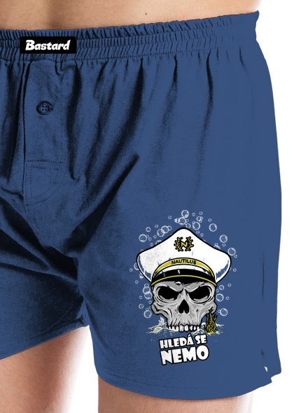 Kapitán Nemo pánske trenky Blue