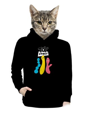 dámska mikina klokanka