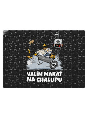 Valím na chalupu puzzle White