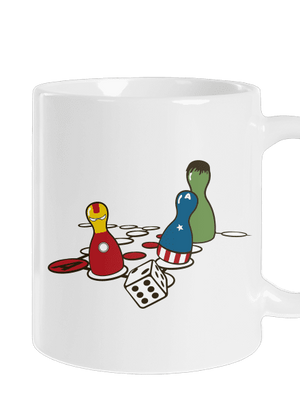 Superhrdina nehnevaj sa klasický hrnček White