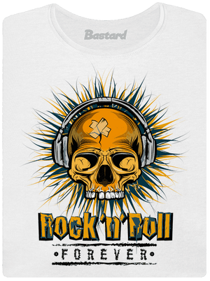 Rock'n'Roll forever dámske tričko prémium White