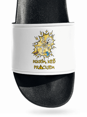 Iskrím šľapky White