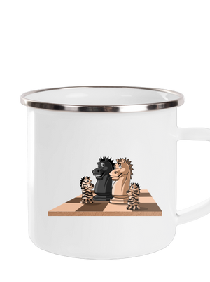 Šachová rodina plecháčik White