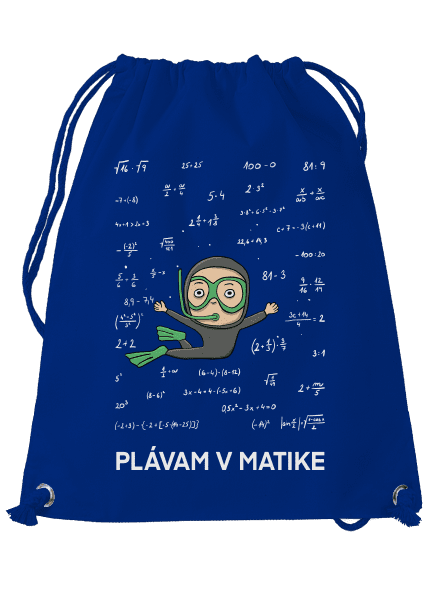 Plávam v matike vak Royal Blue Mal