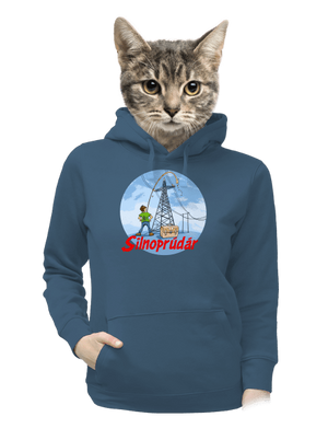 dámska mikina klokanka