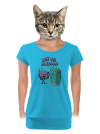 dámske tričko s lemom