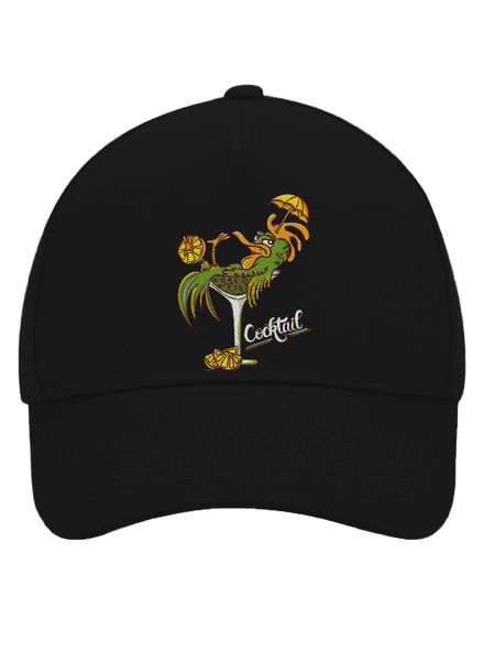 Cocktail šiltovka baseballka Black
