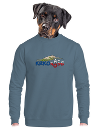 unisex mikina bez kapucne