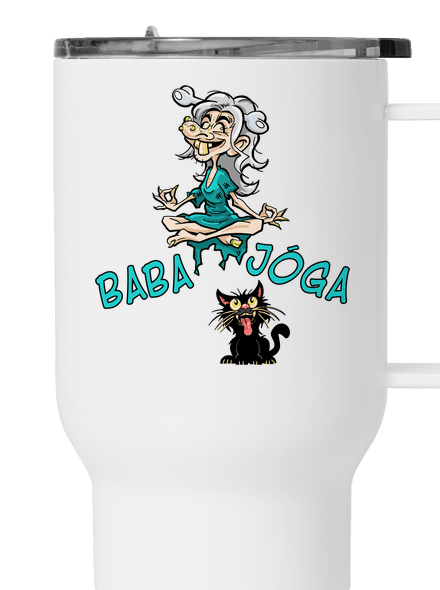 Baba Jóga termohrnček White