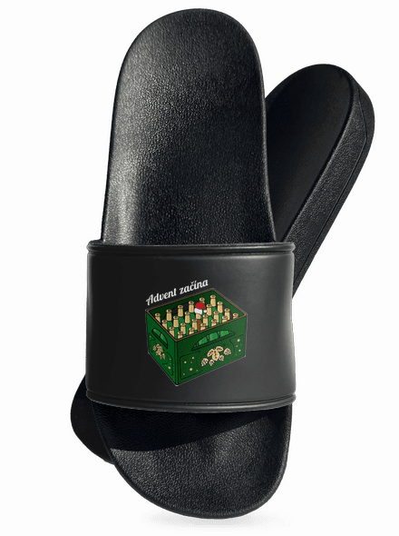 Advent začína šľapky Black