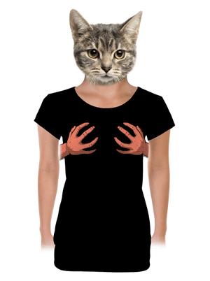 dámske tričko s lemom