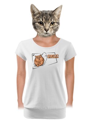 dámske tričko s lemom