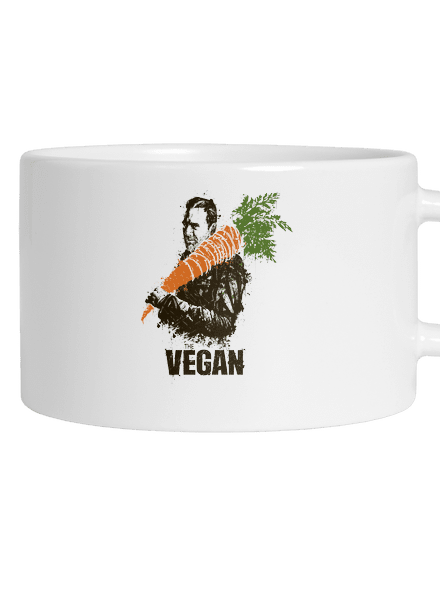 Vegan hrnček makronka White