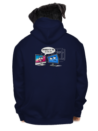 pánska mikina na zips