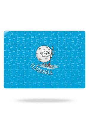 Floorball puzzle White