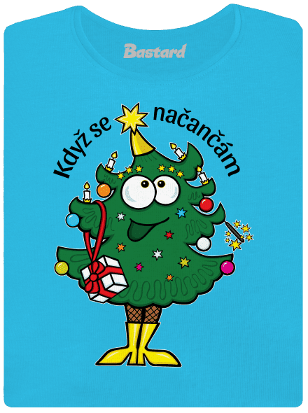 Když se načančám dámske tričko Blue Atol