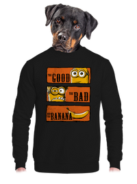 unisex mikina bez kapucne