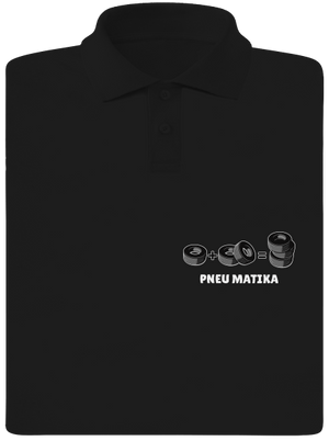 Pneu Matika pánska polokošeľa Black