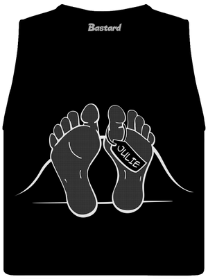 Romeo a Julie dámske tielko voľné Black