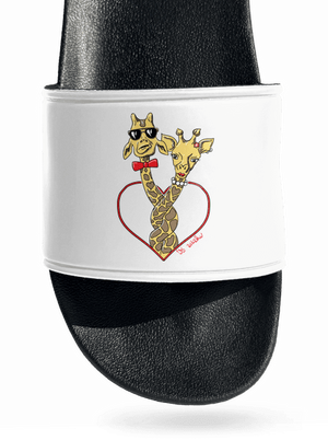 Žirafy vo zväzku šľapky White