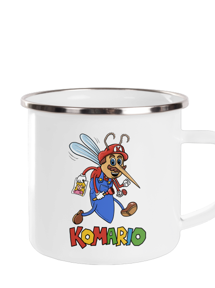Komario plecháčik White