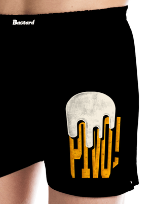 Nápis Pivo pánske trenky Black