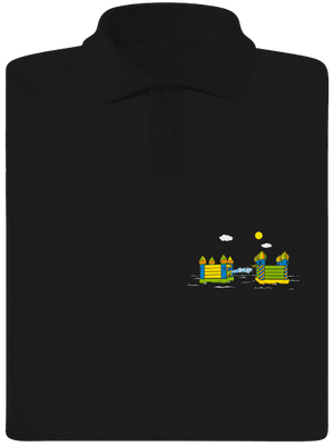 Dobytie hradu pánska polokošeľa Black