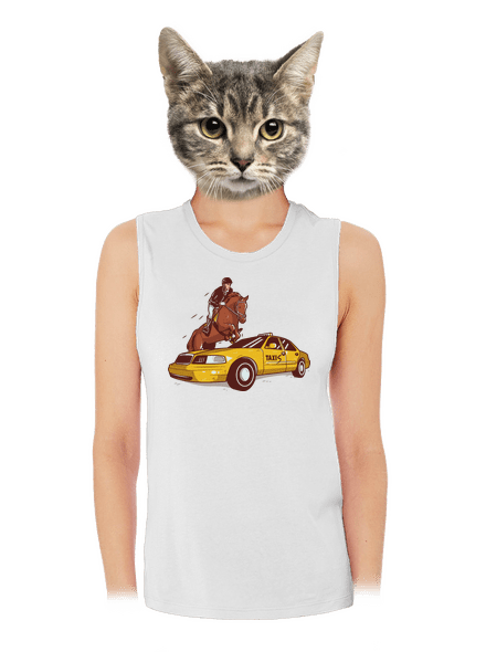 Taxis dámske tielko voľné White