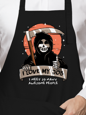 I love my job zástera Black