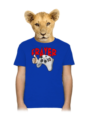 Frayer detské tričko Royal Blue