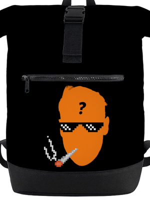 Thug life batoh Black