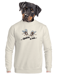 unisex mikina bez kapucne