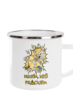 Iskrím plecháčik White