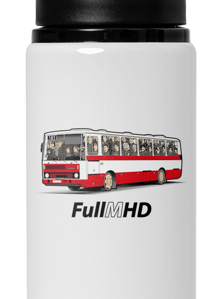 Full MHD flaša na vodu White