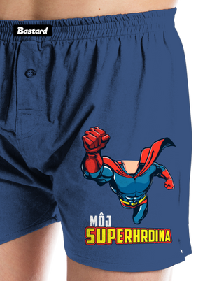 Môj superhrdina pánske trenky Blue