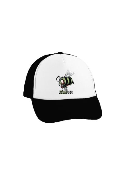 ZomBee šiltovka truckerka Black cap