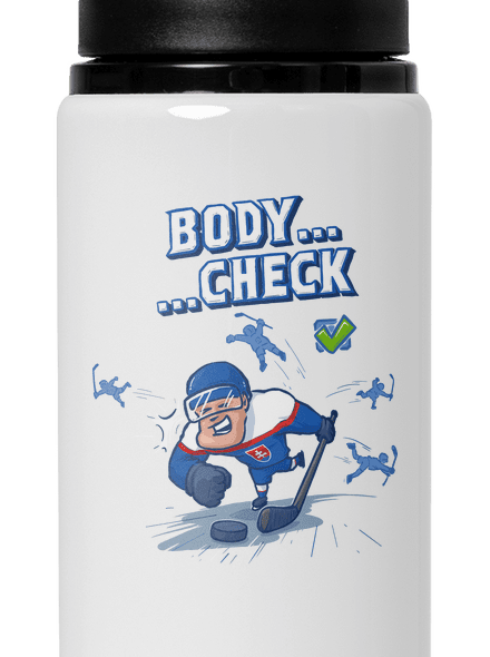 Body check flaša na vodu White