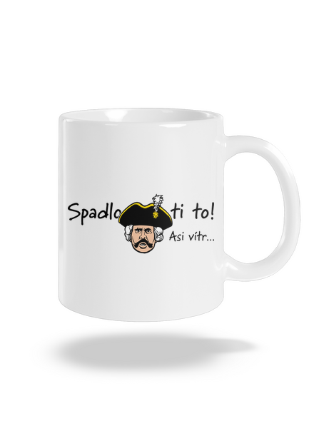Spadlo ti to klasický hrnček White