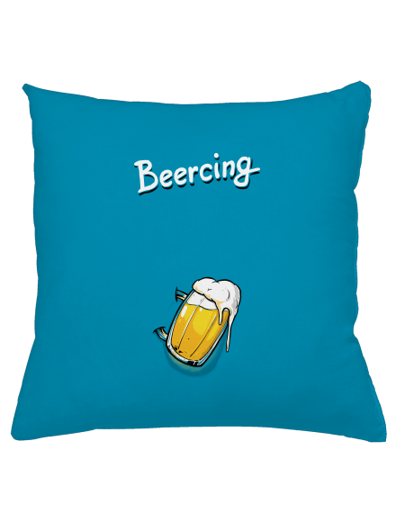 Beercing vankúš Blue Turquoise