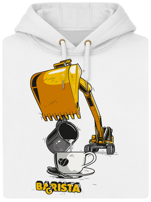 Bagrista unisex mikina premium Snowwhite