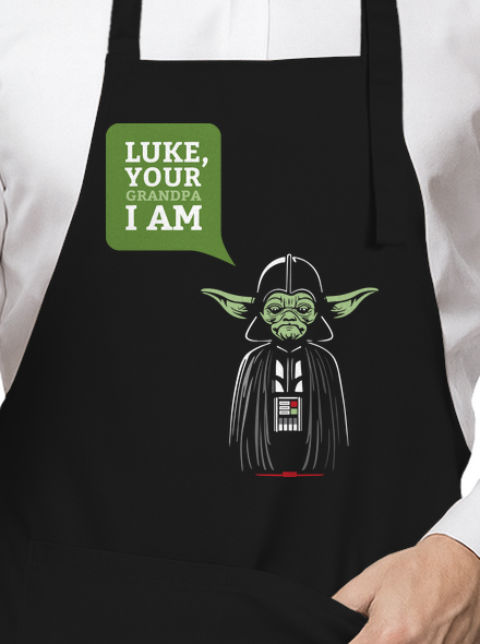 Mr. Yoda: Your grandpa I am zástera Black