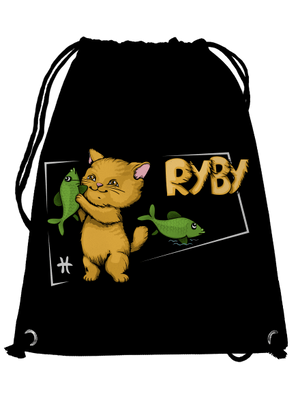 Mačací horoskop: Ryby vak Black