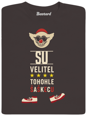 Velitel šaškecu pánske dlhý rukáv Bear Brown