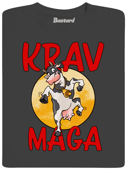 Krav Maga pánske tričko Dark Grey