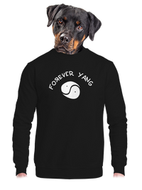 unisex mikina bez kapucne